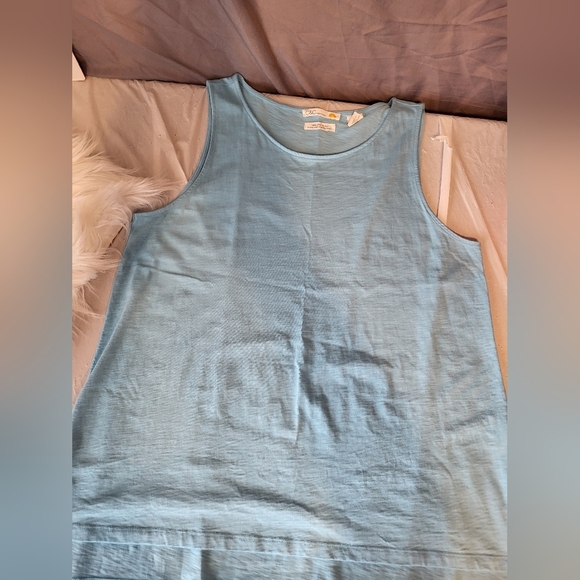 C&C California Sky Blue Tank Top, Size XL - Picture 4 of 5
